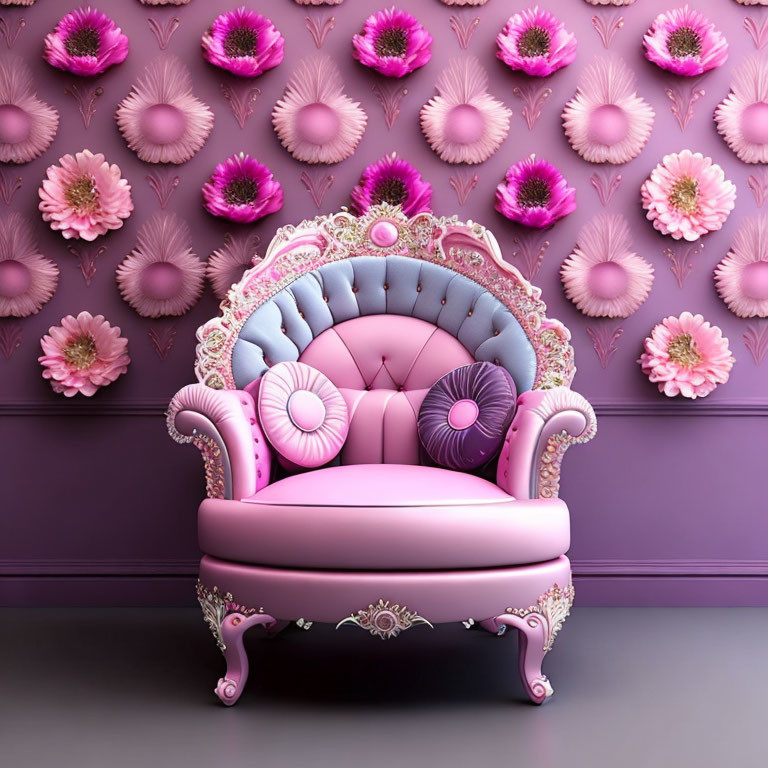  a bloomcore e-girl armchair