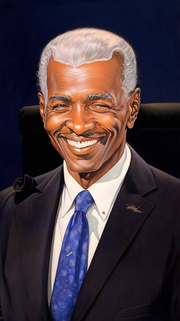 Joe Biden Portrait, Ernie Barnes
