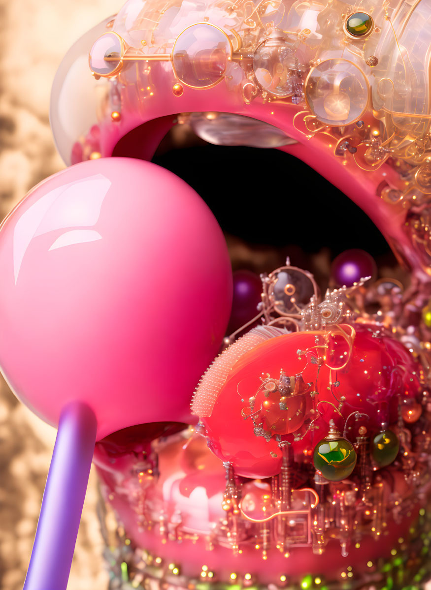 surreal lollypop
