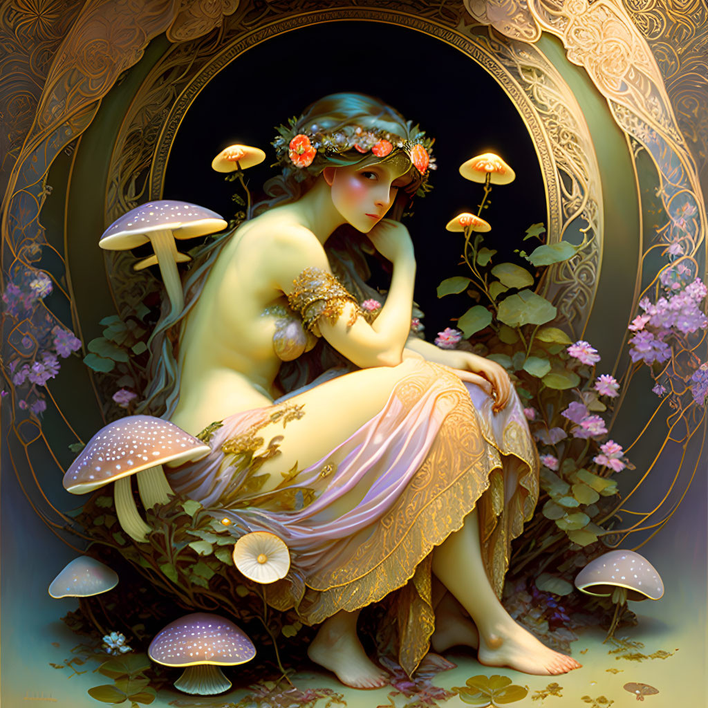 Amanita, the Mushroom Fairy
