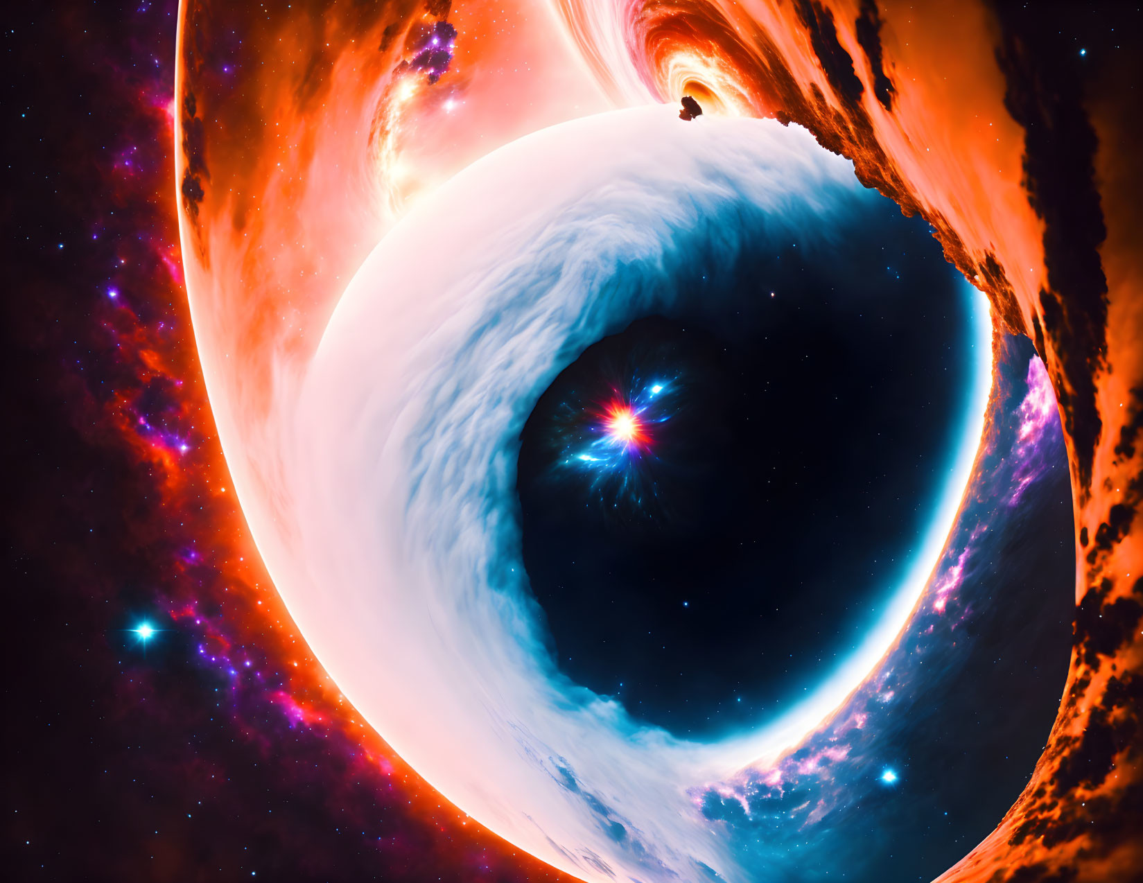 The galaxy's eye