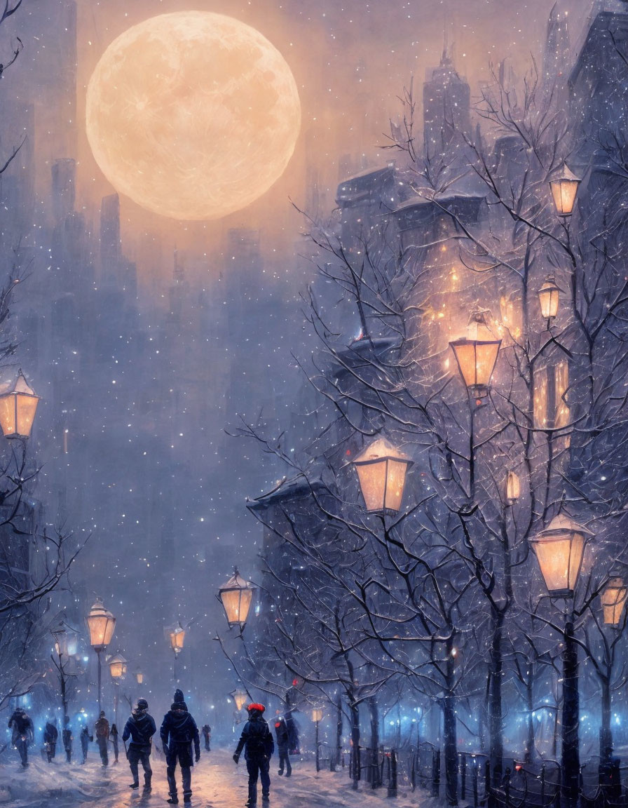 The cold of moonlight 