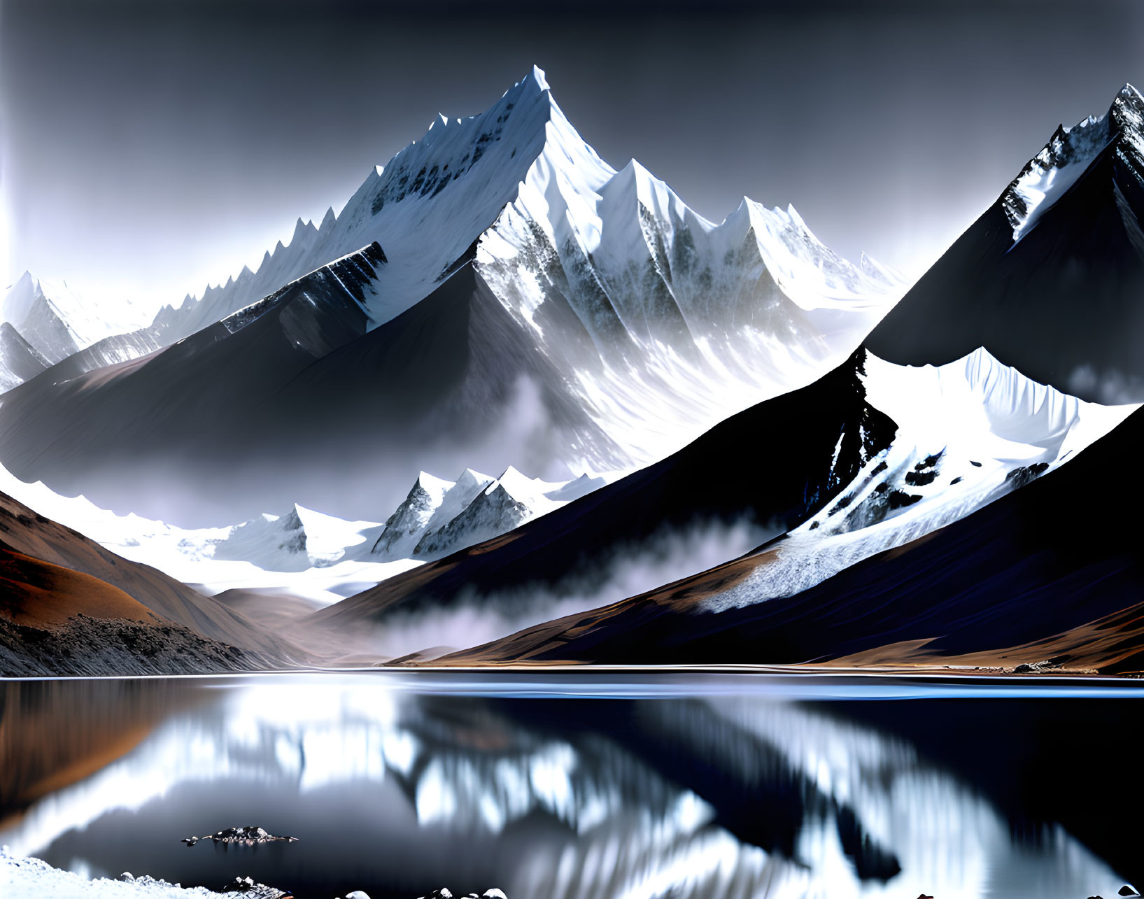 awe-inspiring majesty of Yumco Lake in Tibet 