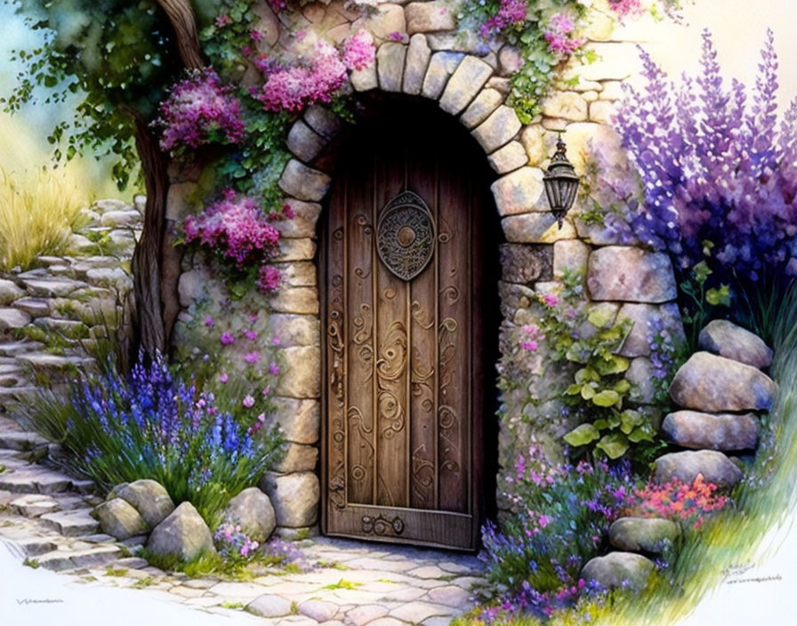 Door to the secret garden