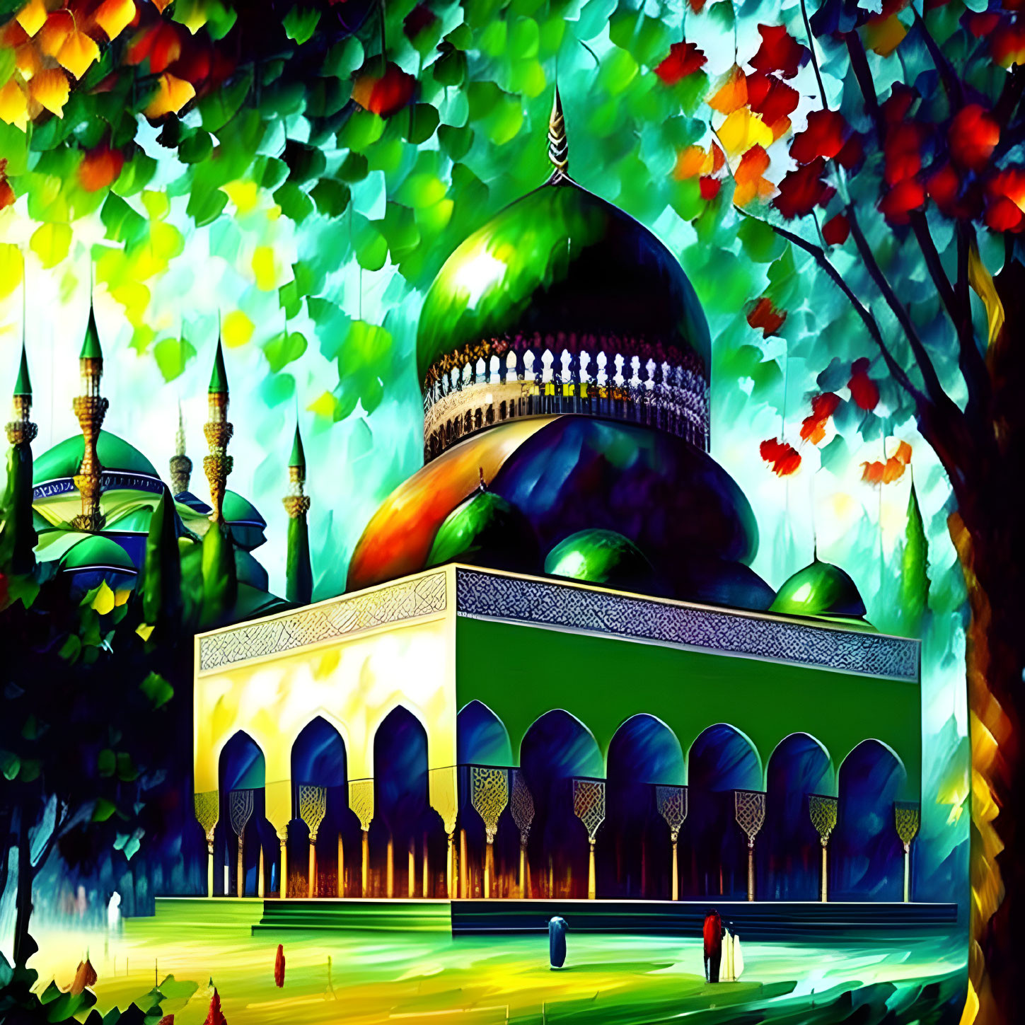 The Grand Mosque and the Green Tomb of Bursa