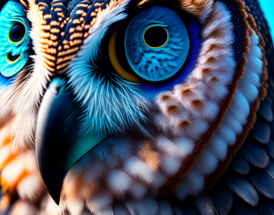 The owl selfee