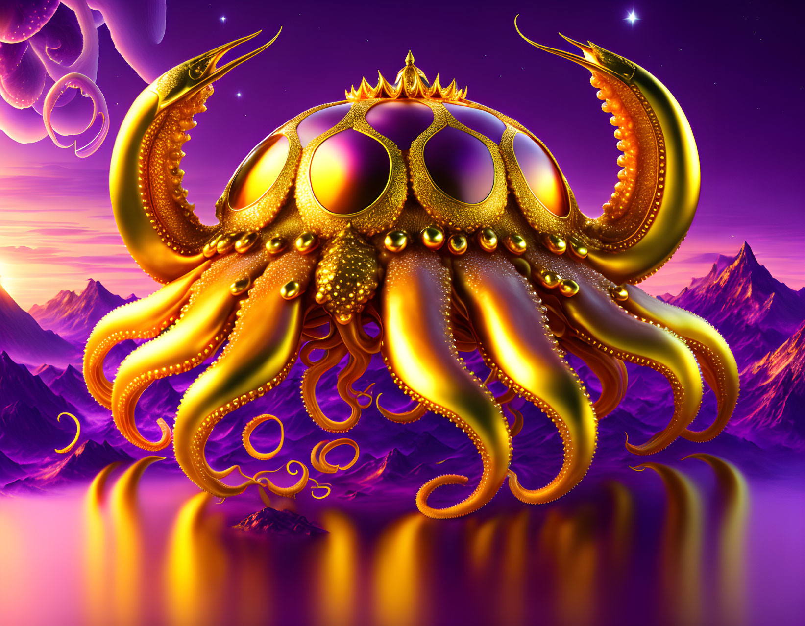 purples of octo