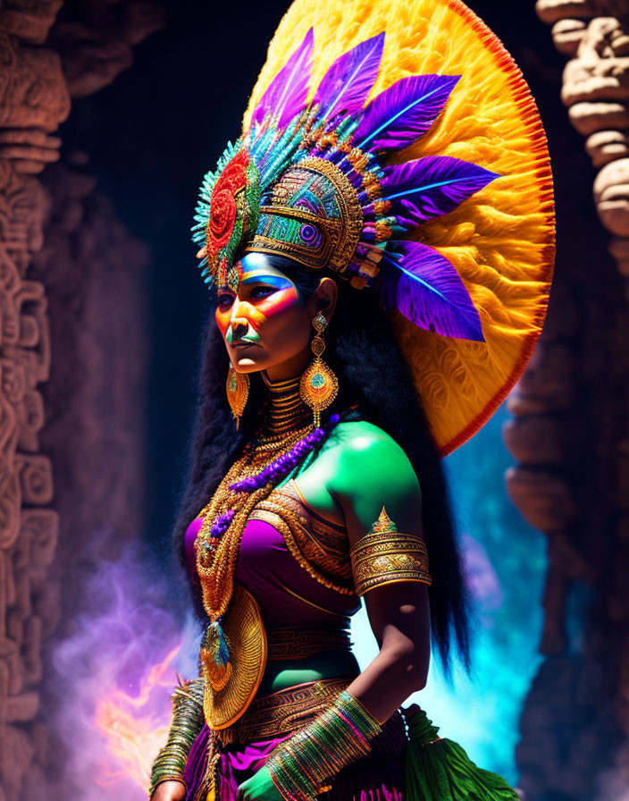 Mayan sorceress 