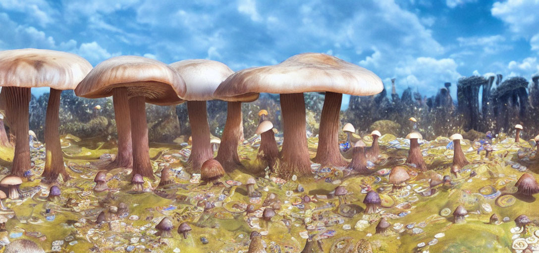 Mushroom DMT Lands