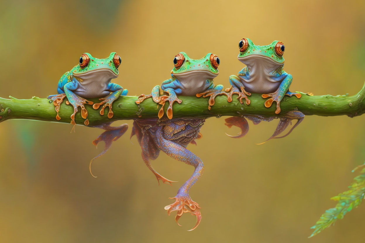 Psychedelic Frogs