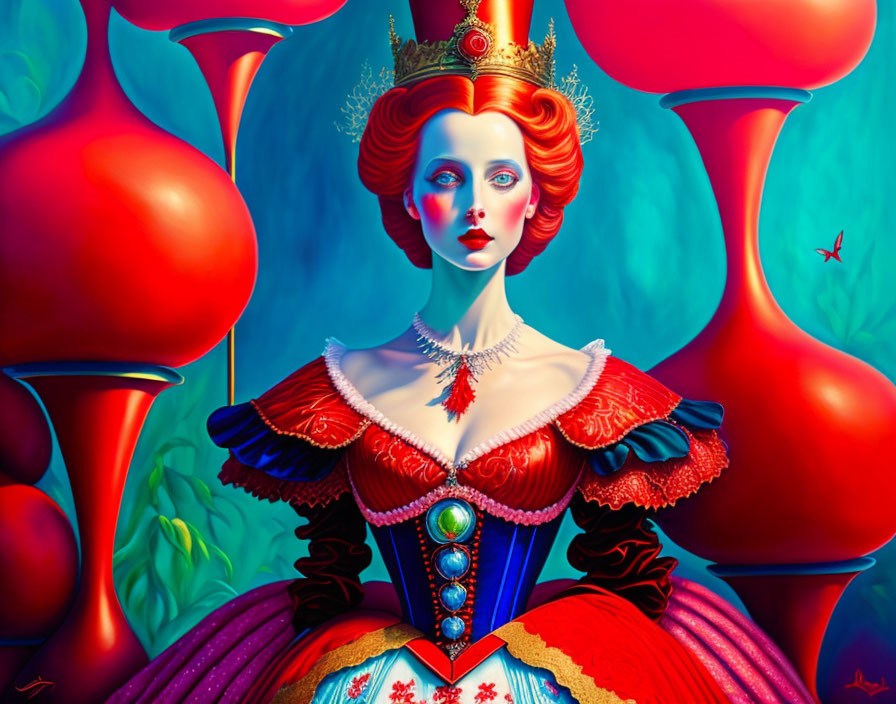 Alice in Wonderland's Red Queen