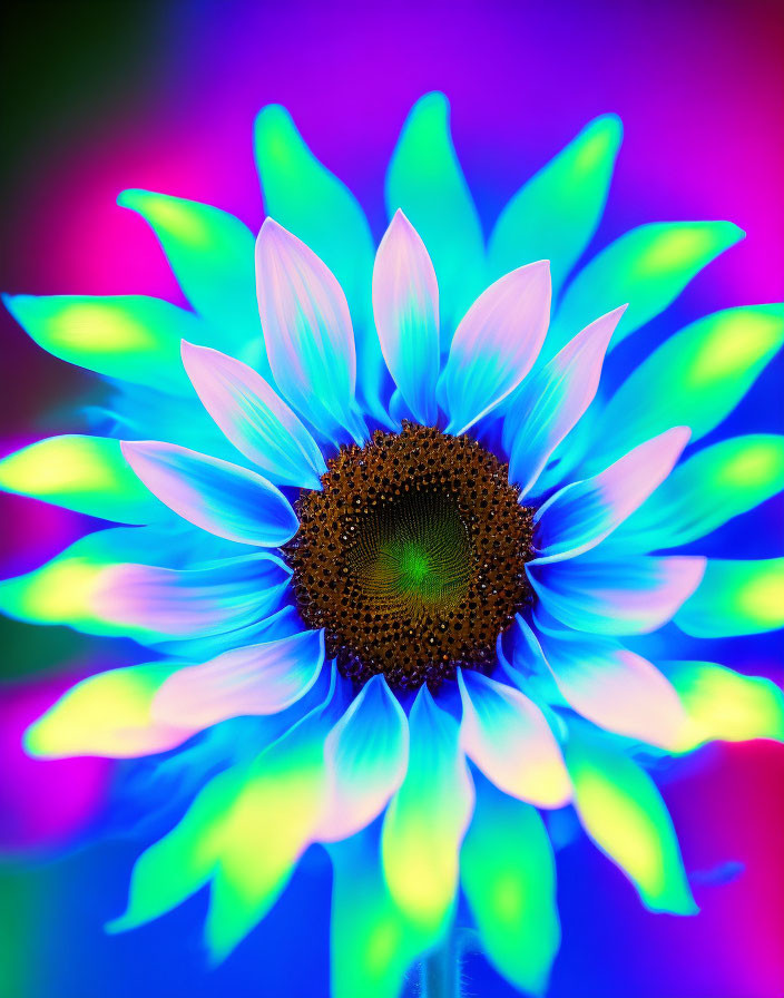 Neon Sunflower 