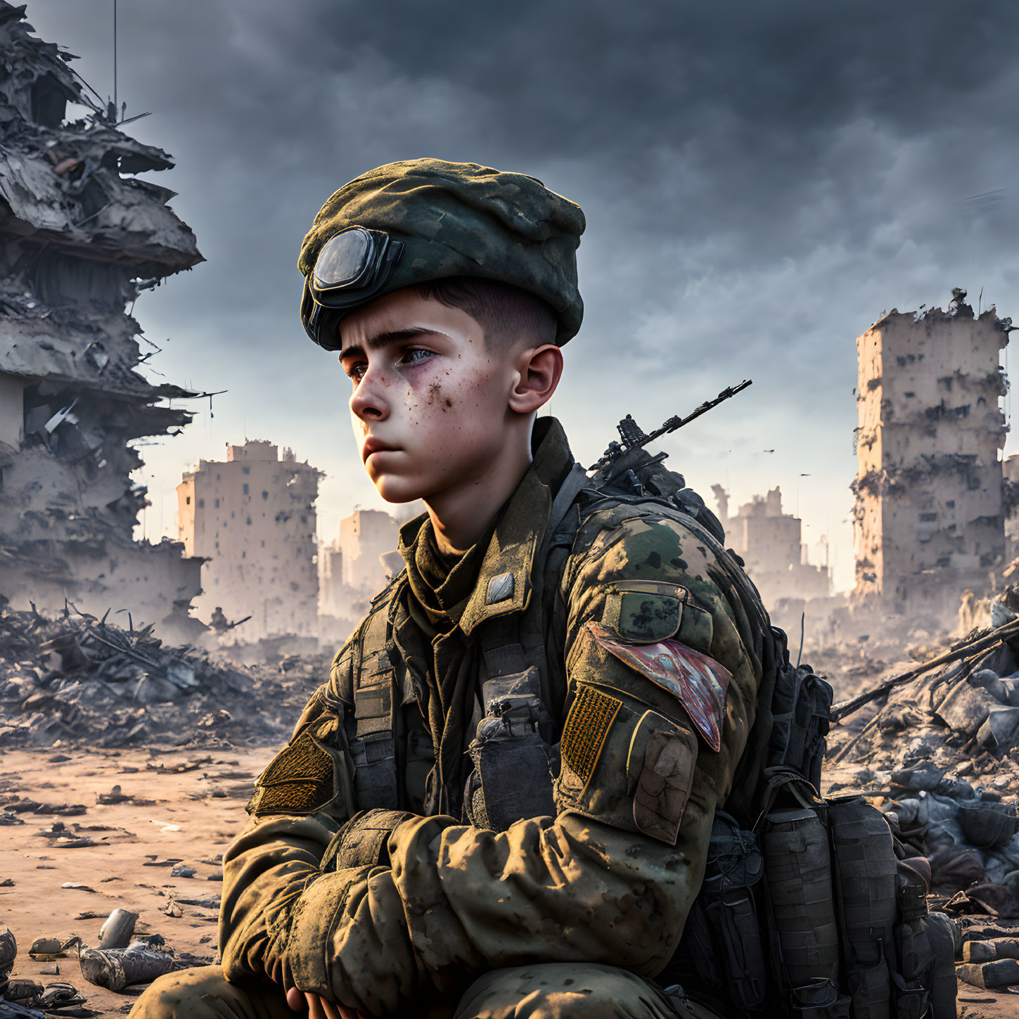 Ukrainian Soldier 