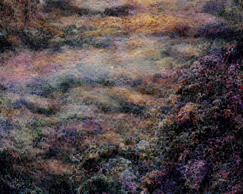 Detailed Description of a Nature Landscape Painting