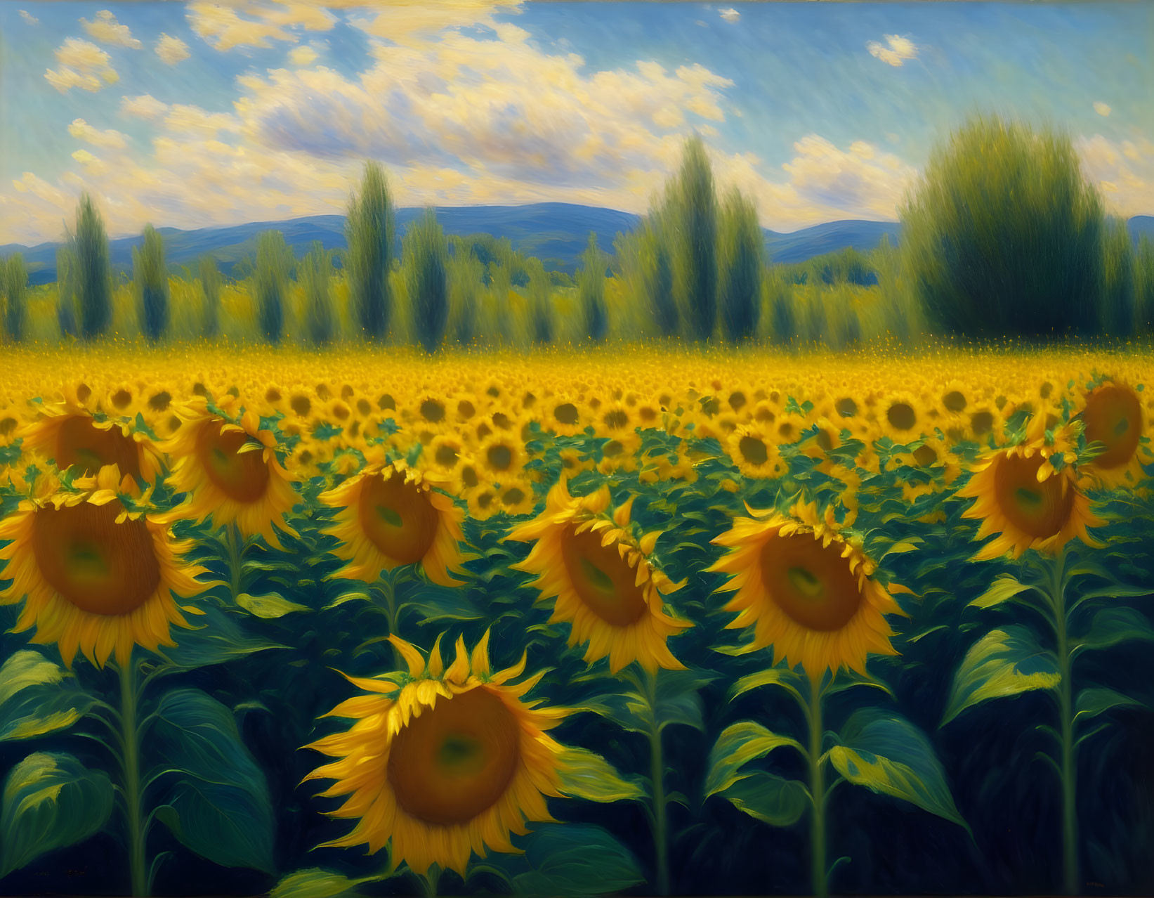 Sunflower field 