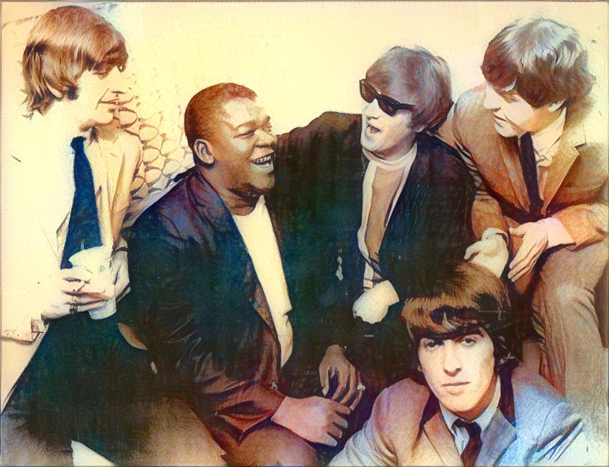 The Beatles with Clarence "Frogman" Henry 