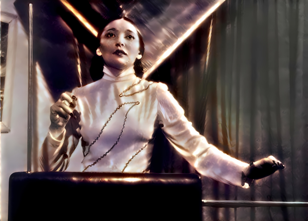 Clara Rockmore Channeling the Deep Dream Theremin