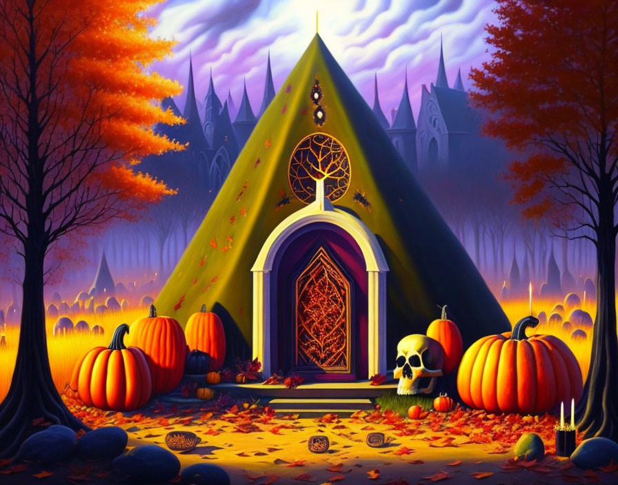 Autumn is in the air and Samhain traditions dot th
