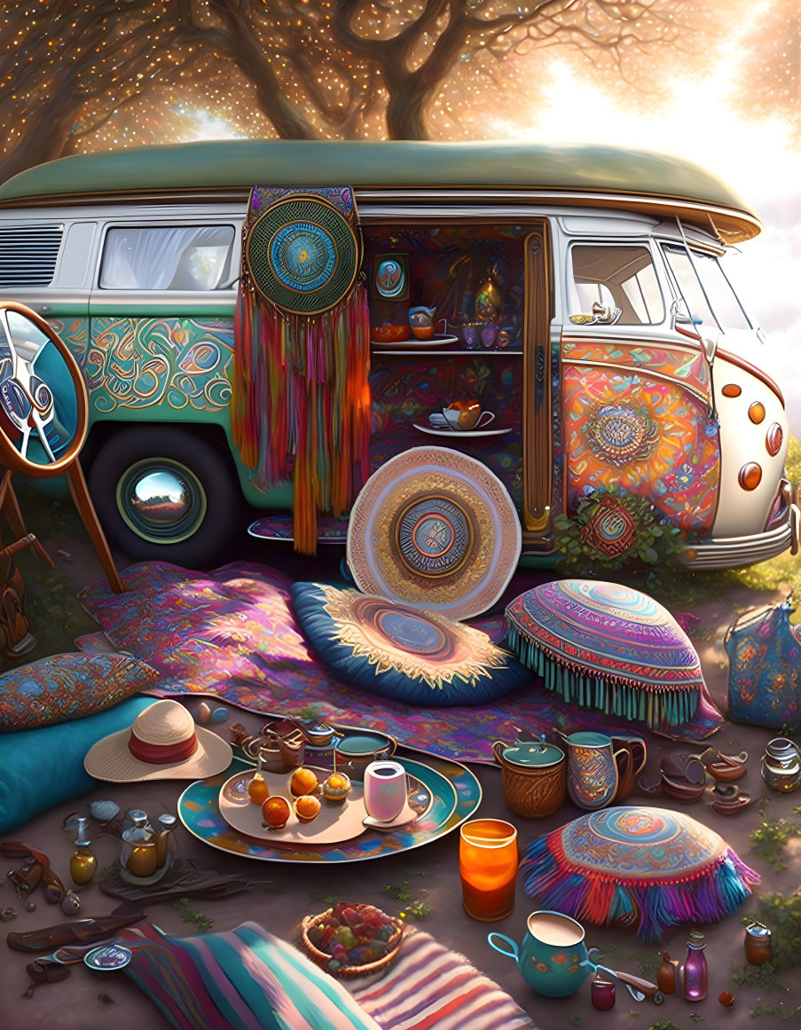 Hippie Camping  223