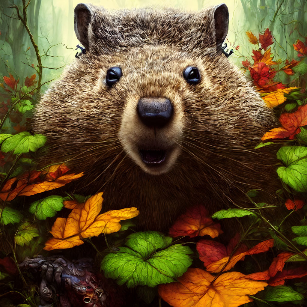 Autumn Groundhog
