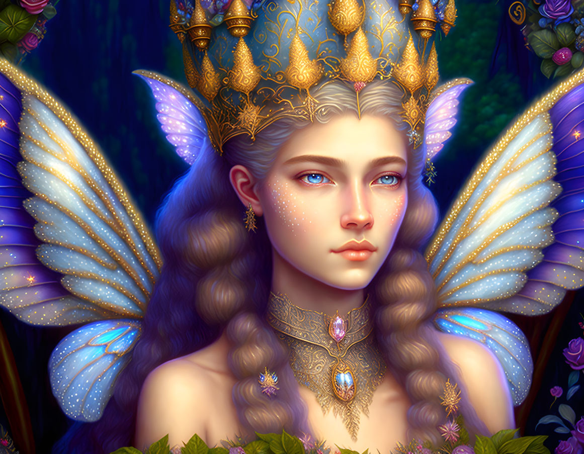 Fairy Princess with Crown 223