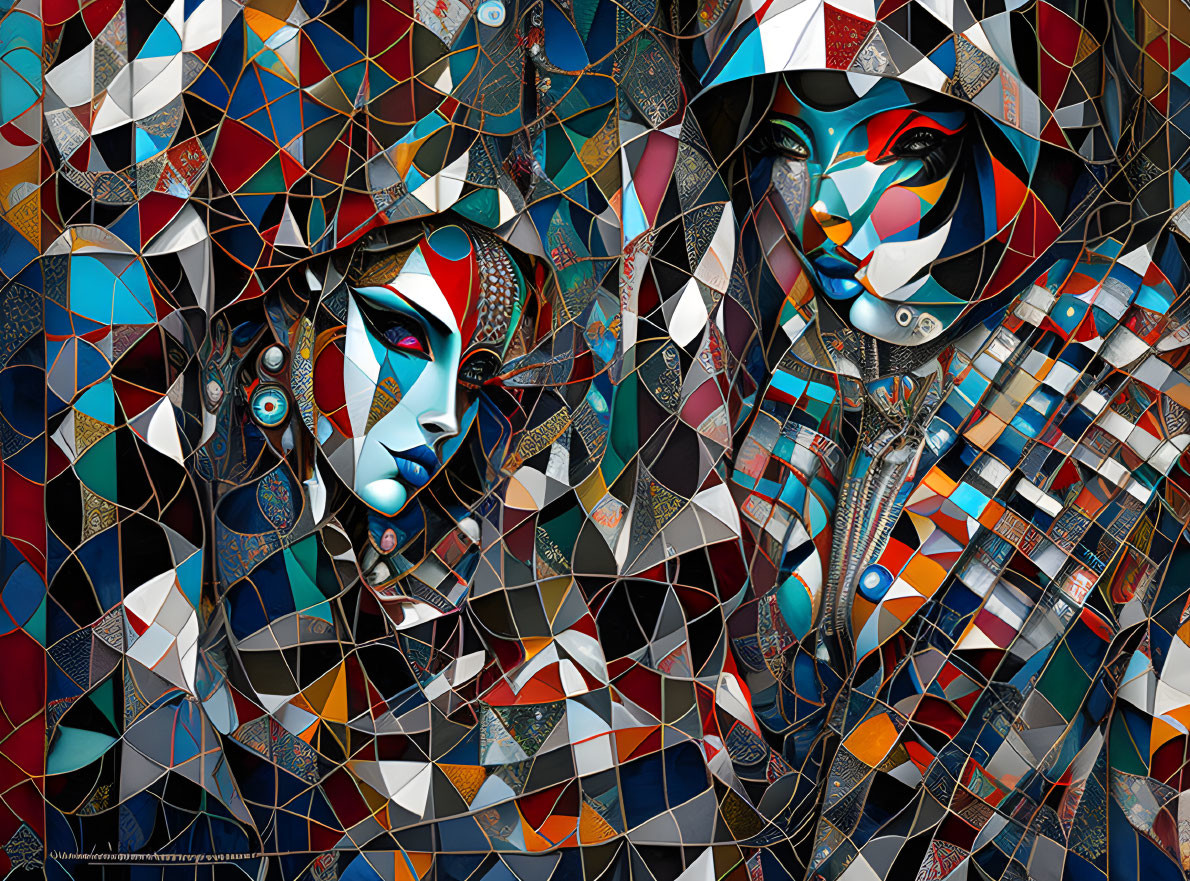 Faces in the Mosaic