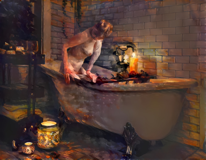 woman in bath 4