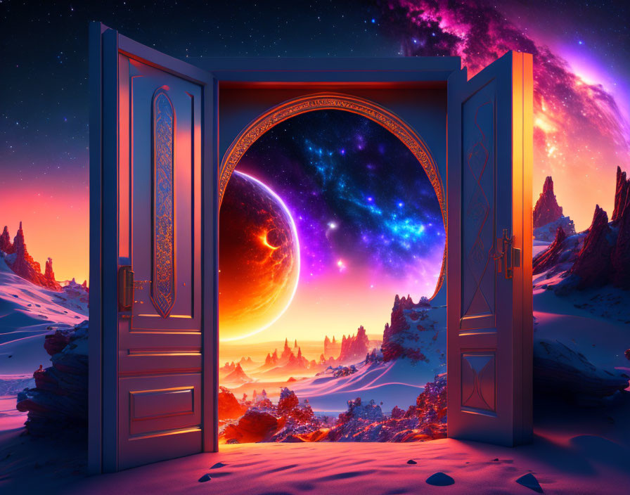 Open the door to the universe 