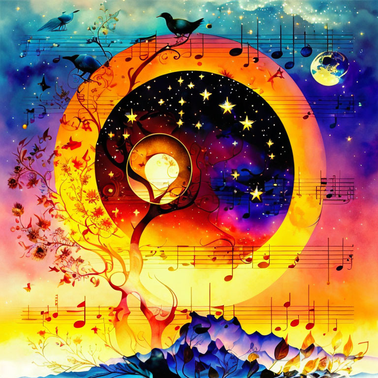 Music: A language throughout the Universe ...