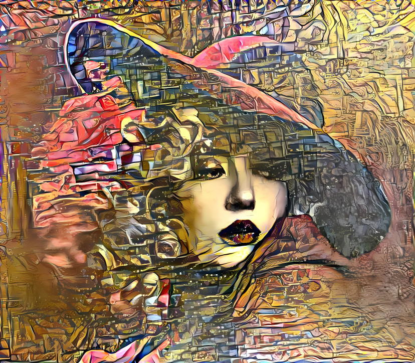 Woman in the Red Hat