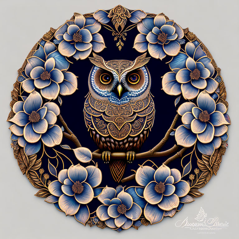 Bas-relief "Owl"
