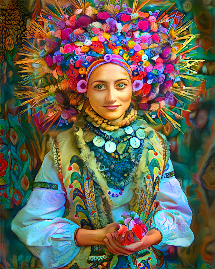 National Ukrainian costume