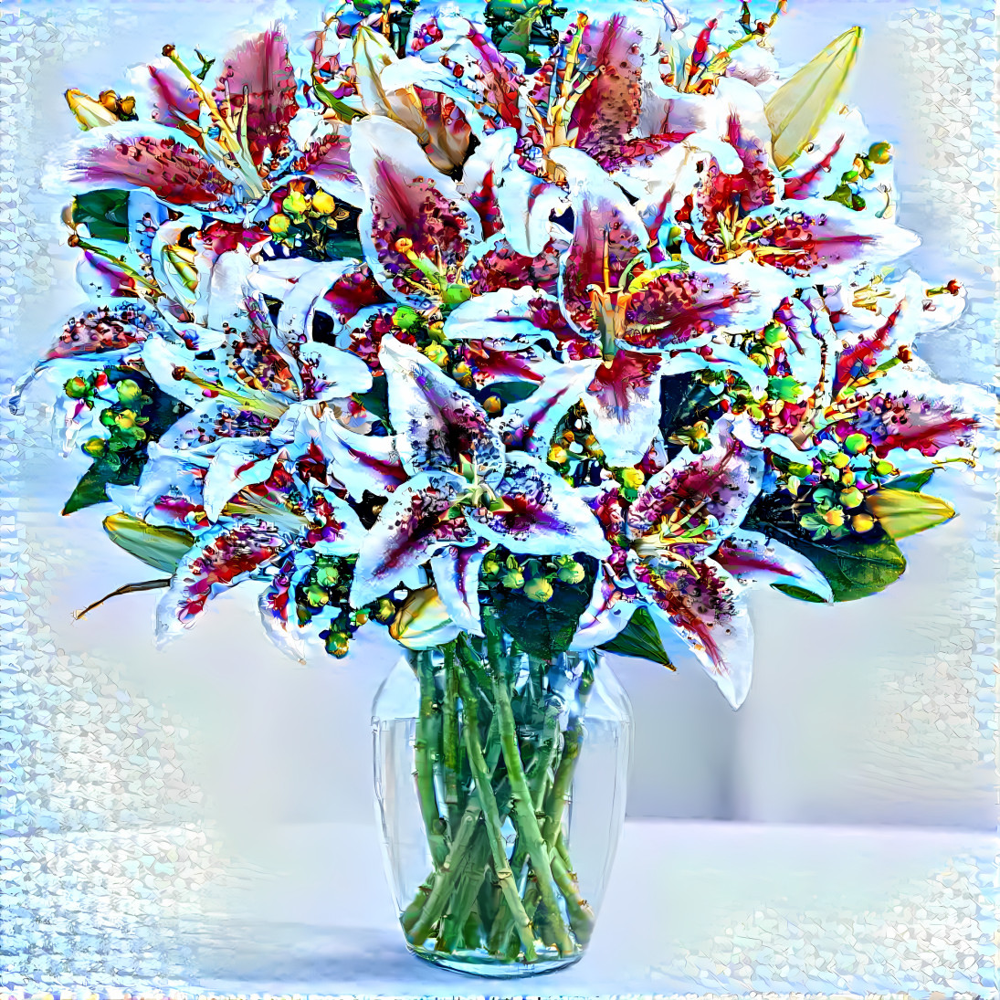 Bouquet of lilies 