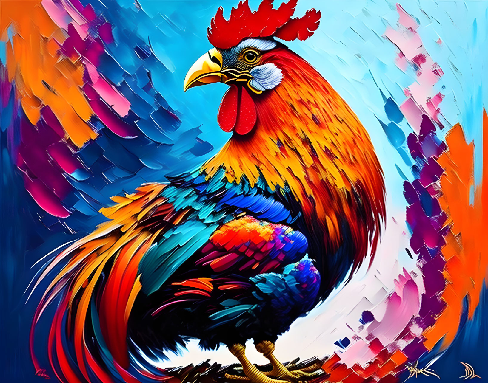 Majestic Rooster