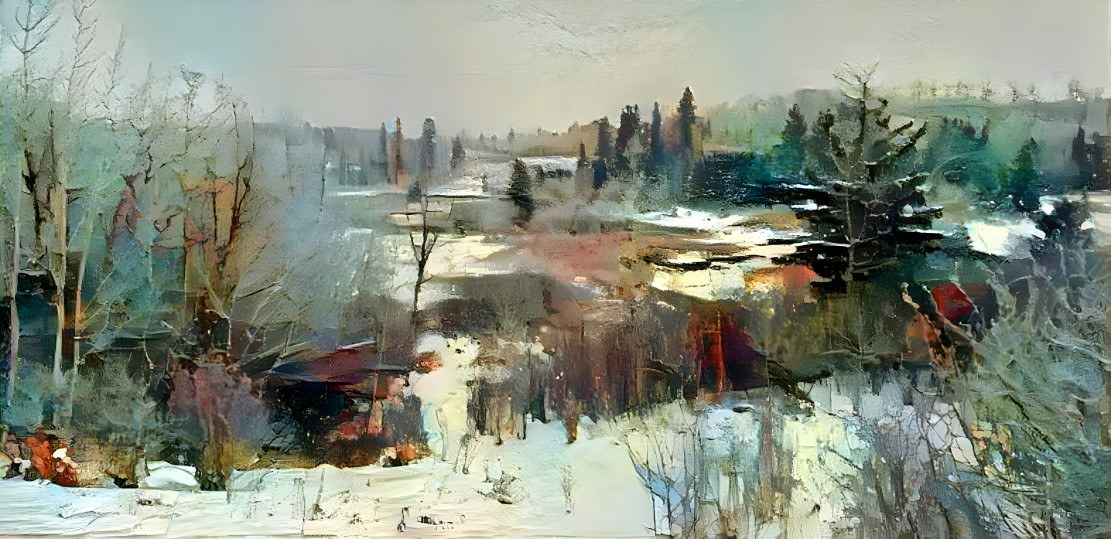 Winter landscape - v8