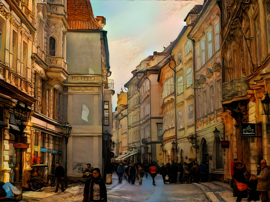 Old Town street - Prague