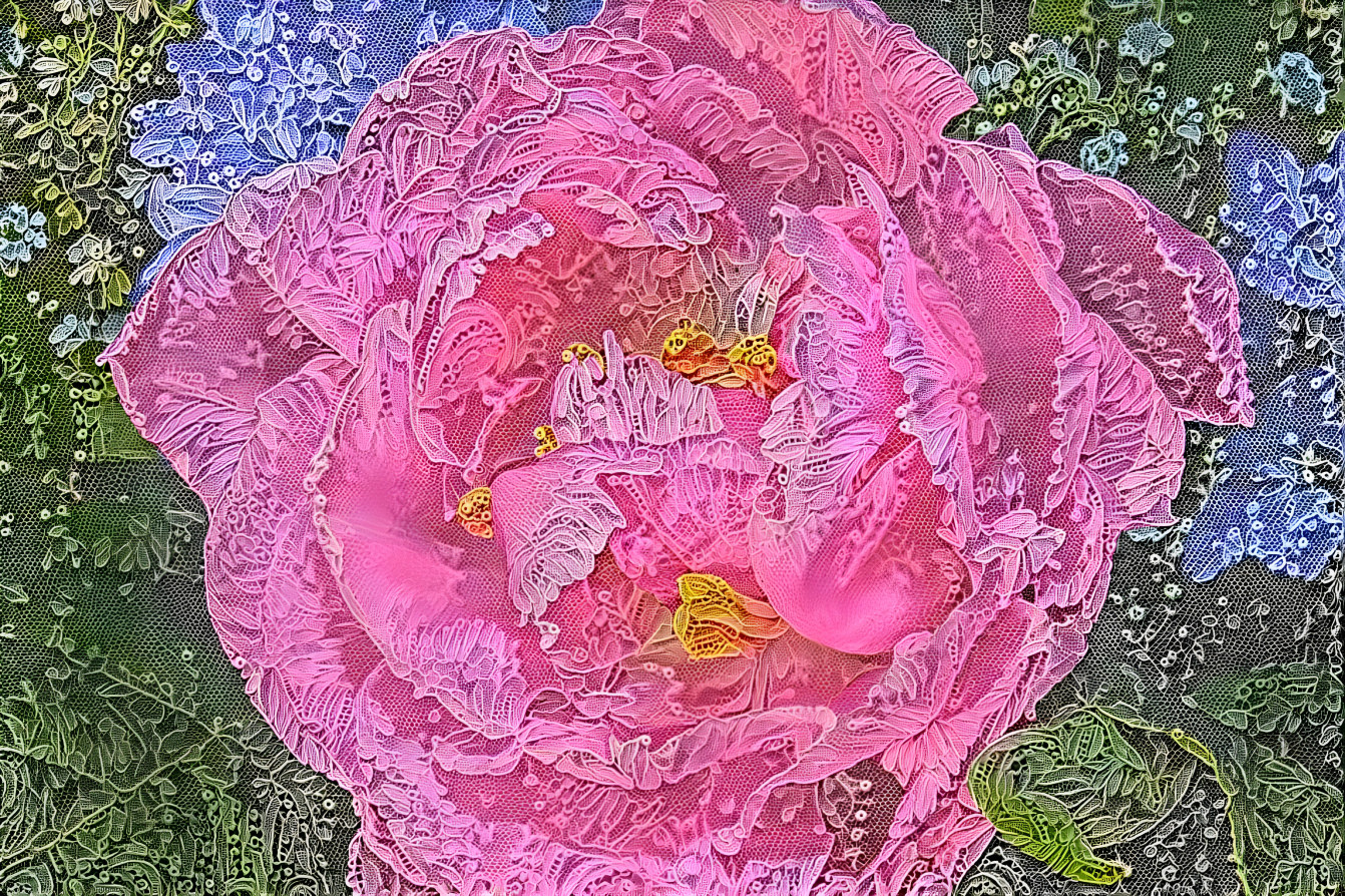 Rose Lace Rose