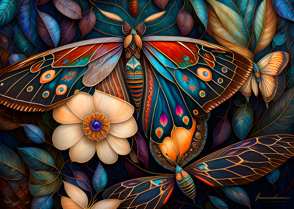 Fantasy butterflies