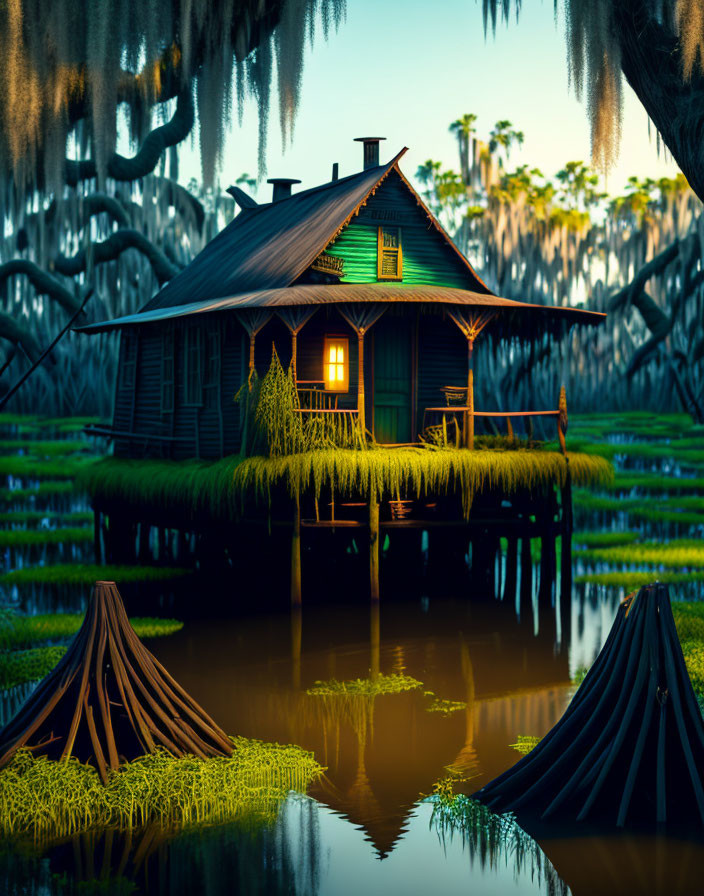 Shack of the Swamp Witch