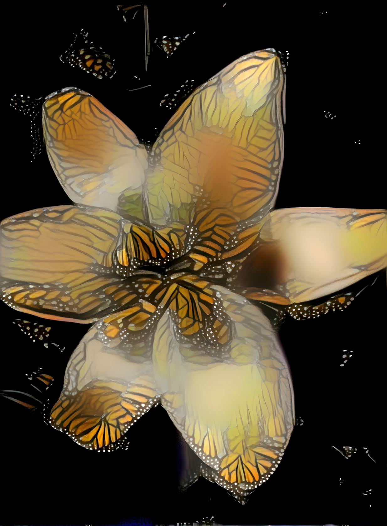 butterfly lily