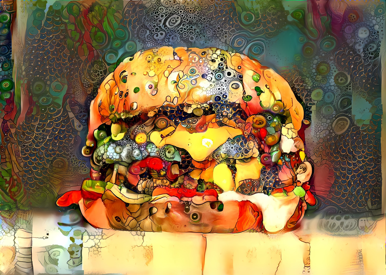 SpongeBob health inspector burger