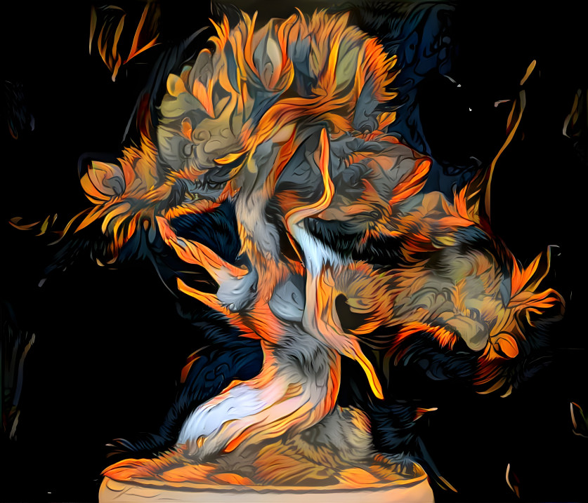 Fiery Bonsai