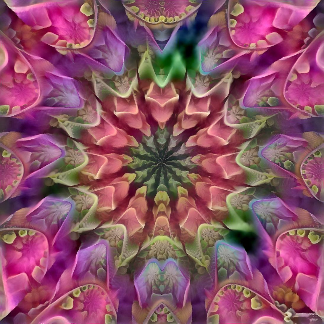 Psychedelic flower 2