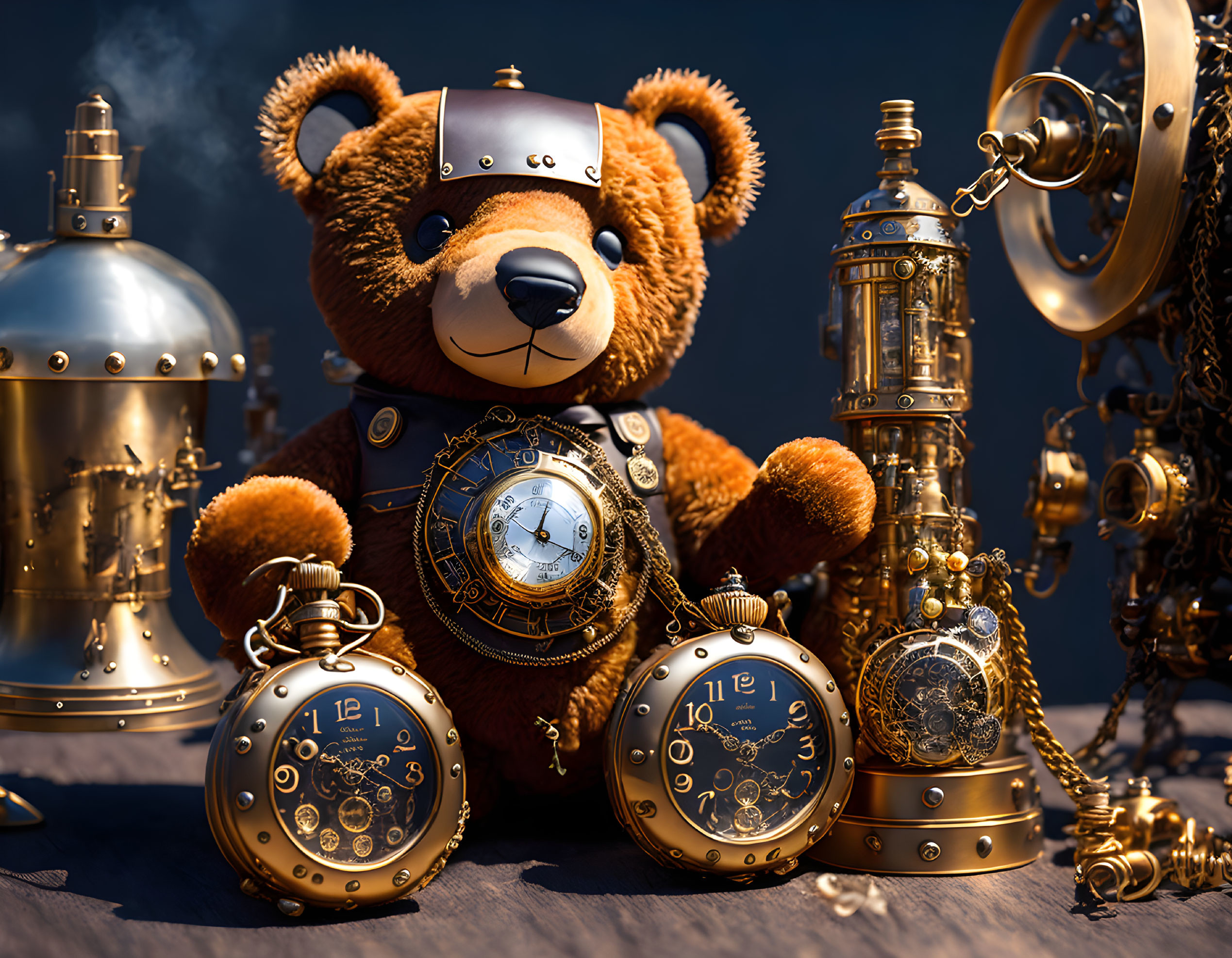 Steampunk Teddy Bear