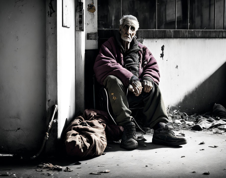 Old Man Homeless