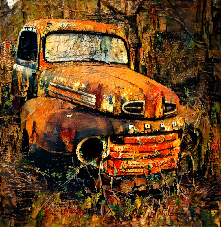 Old Rusty Ford