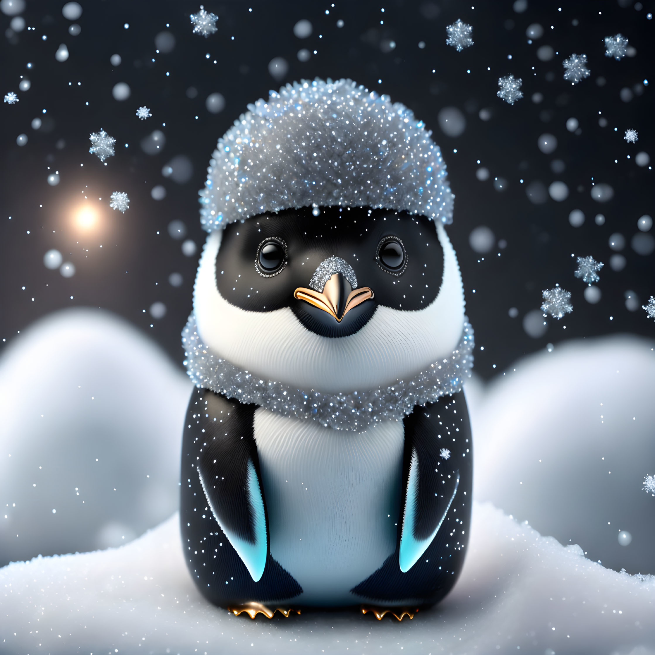 Snow Penguin
