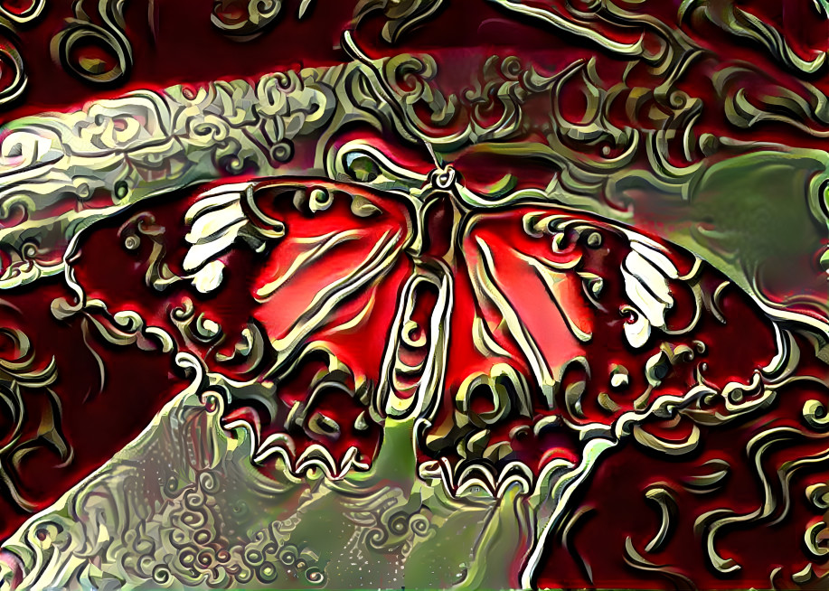 Crimson Butterfly