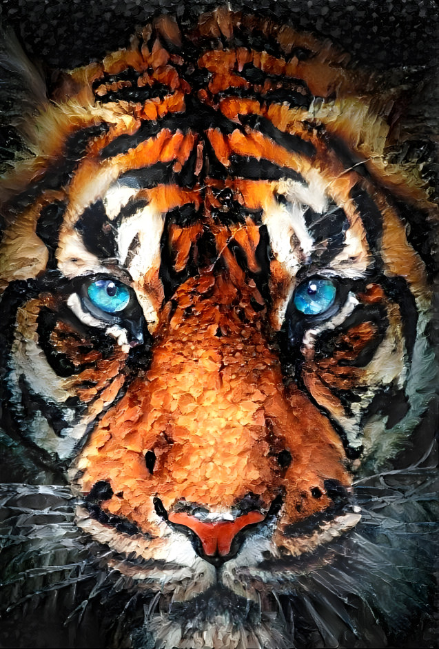 Impasto Tiger