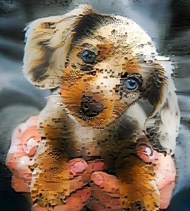 Blue Eyed Puppy